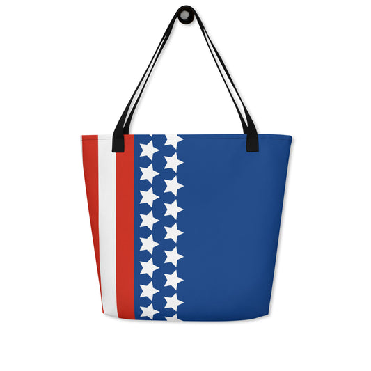 Large Tote Bag - American Flag
