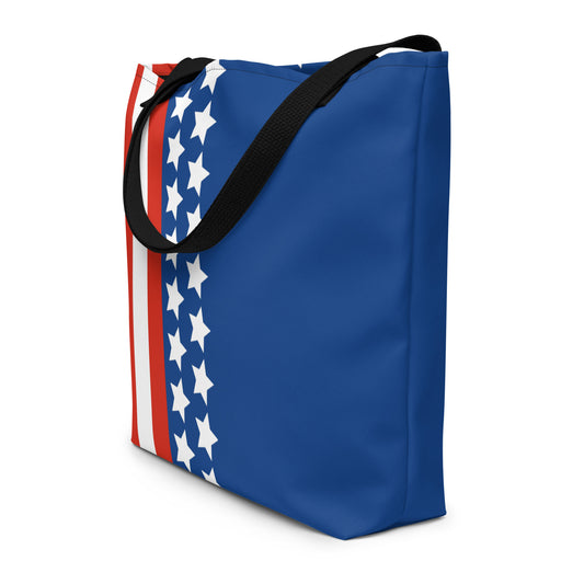 Large Tote Bag - American Flag