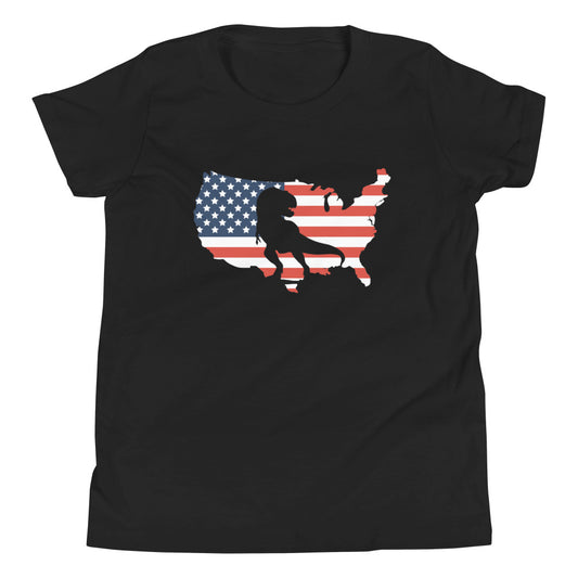 Youth Short Sleeve T-Shirt :: American Dino