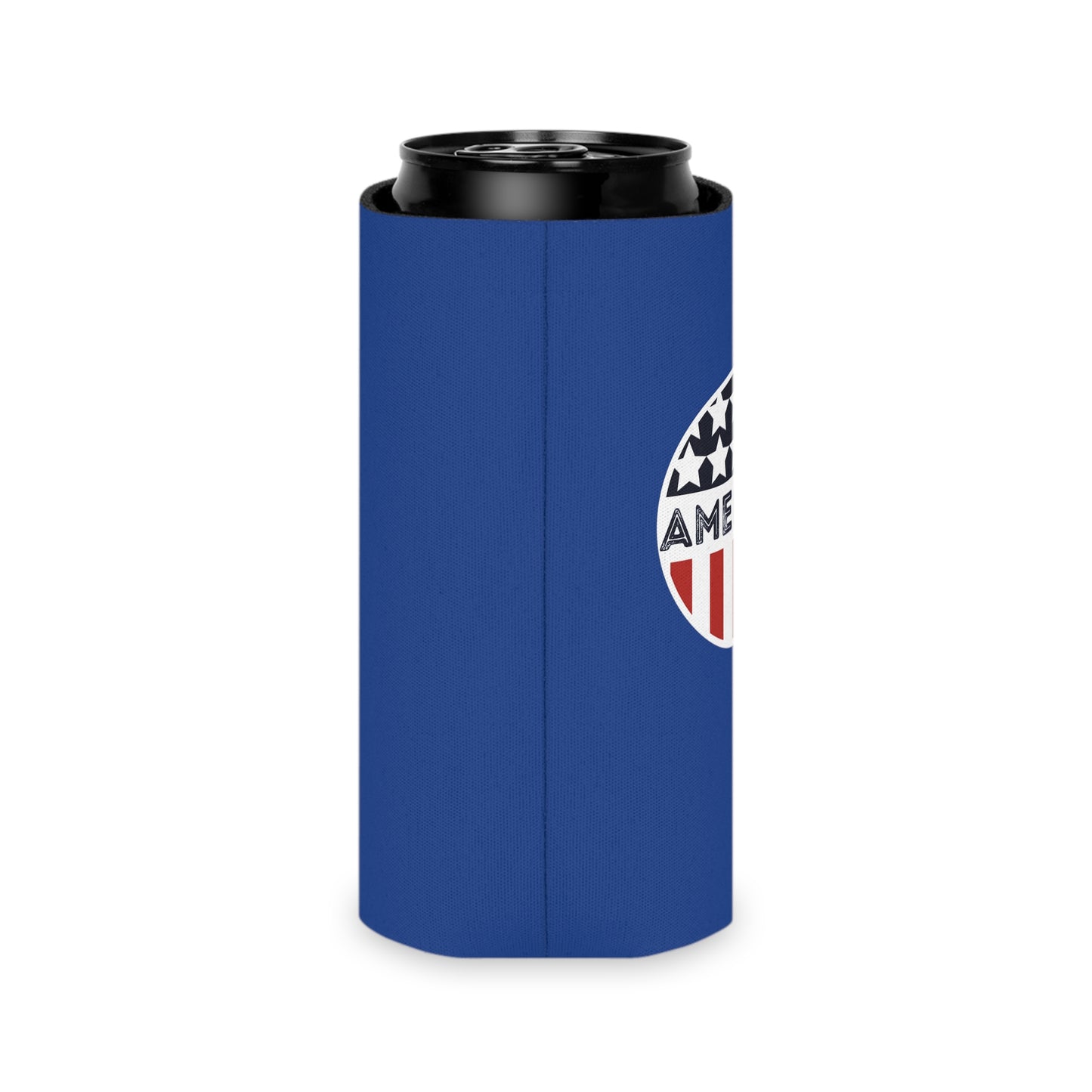 Can Cooler - America Circle Flag Logo