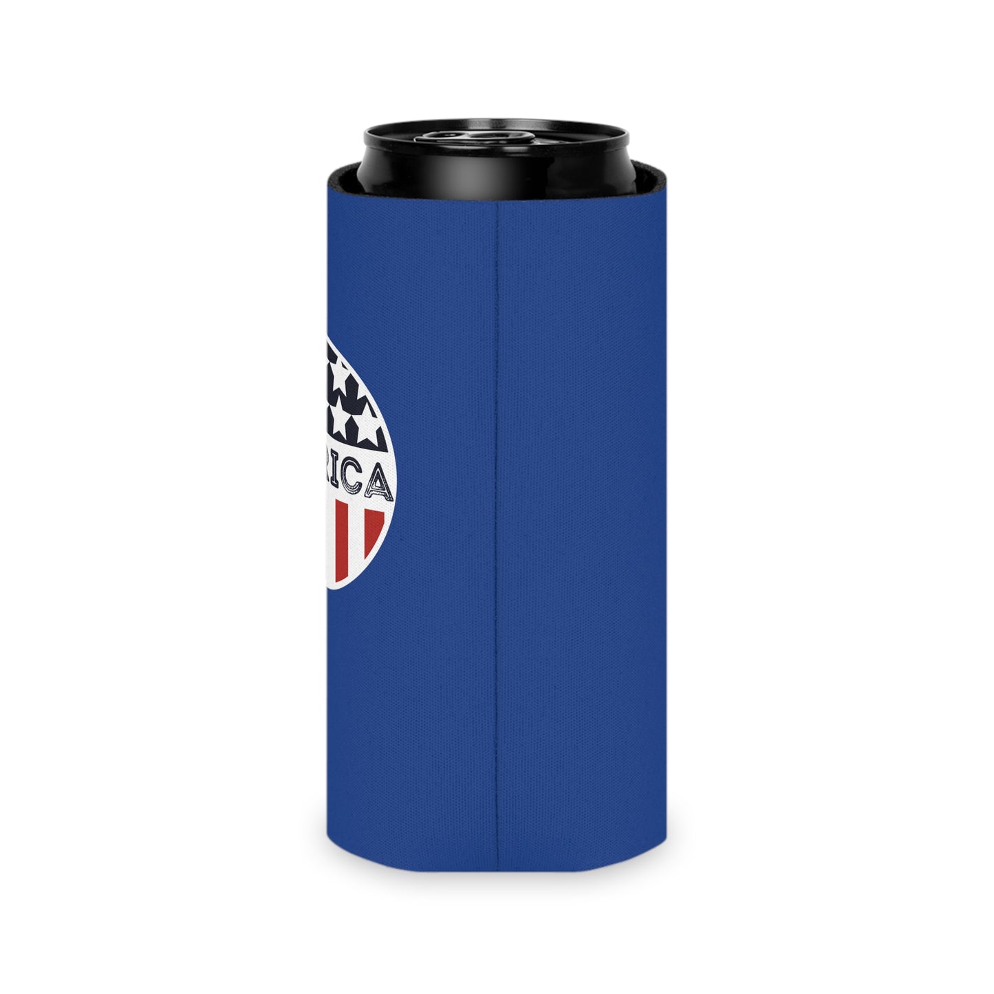 Can Cooler - America Circle Flag Logo