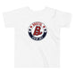 Toddler Short Sleeve Tee :: Bristol "B" - Centered