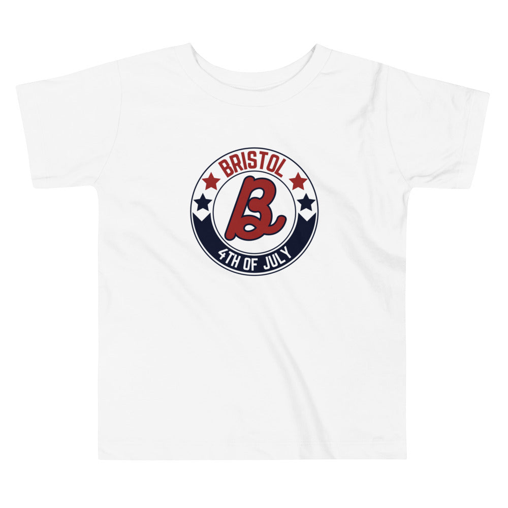 Toddler Short Sleeve Tee :: Bristol "B" - Centered