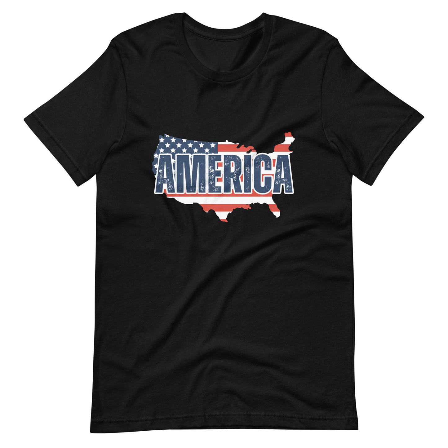 Unisex t-shirt :: America on the Map