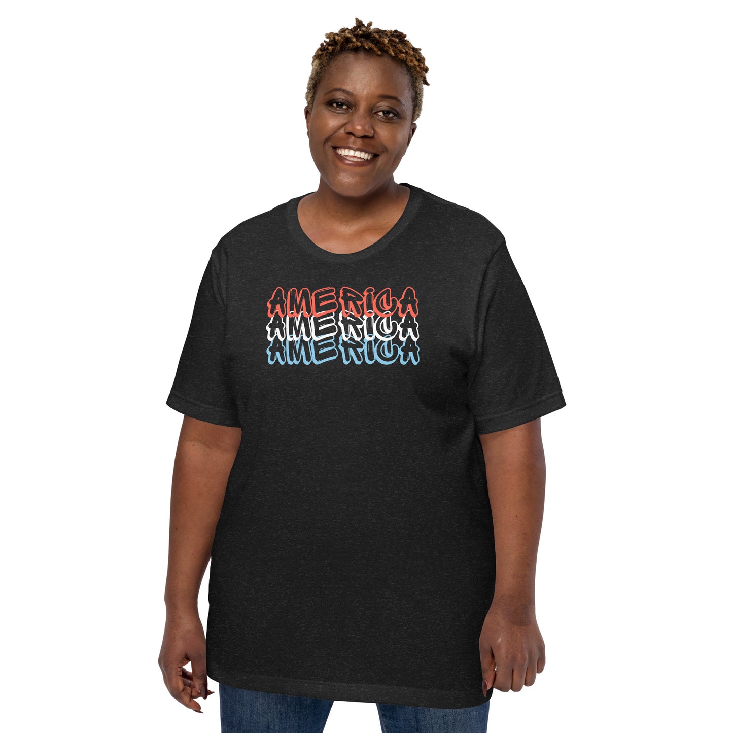 Unisex T-shirt :: America Graffiti Text