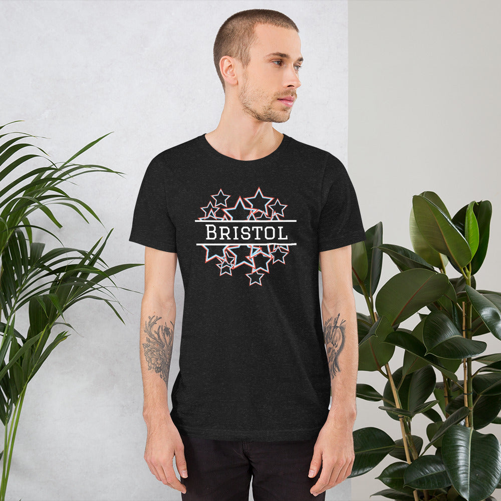 Unisex T-shirt :: Bristol - Multi Parade Stars