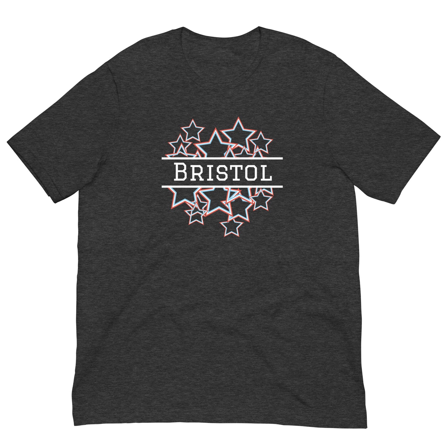 Unisex T-shirt :: Bristol - Multi Parade Stars