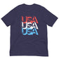 Unisex T-shirt :: USA - 3D Text