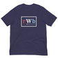 Unisex T-shirt :: Red, White & Blue - Patriotic Lettering