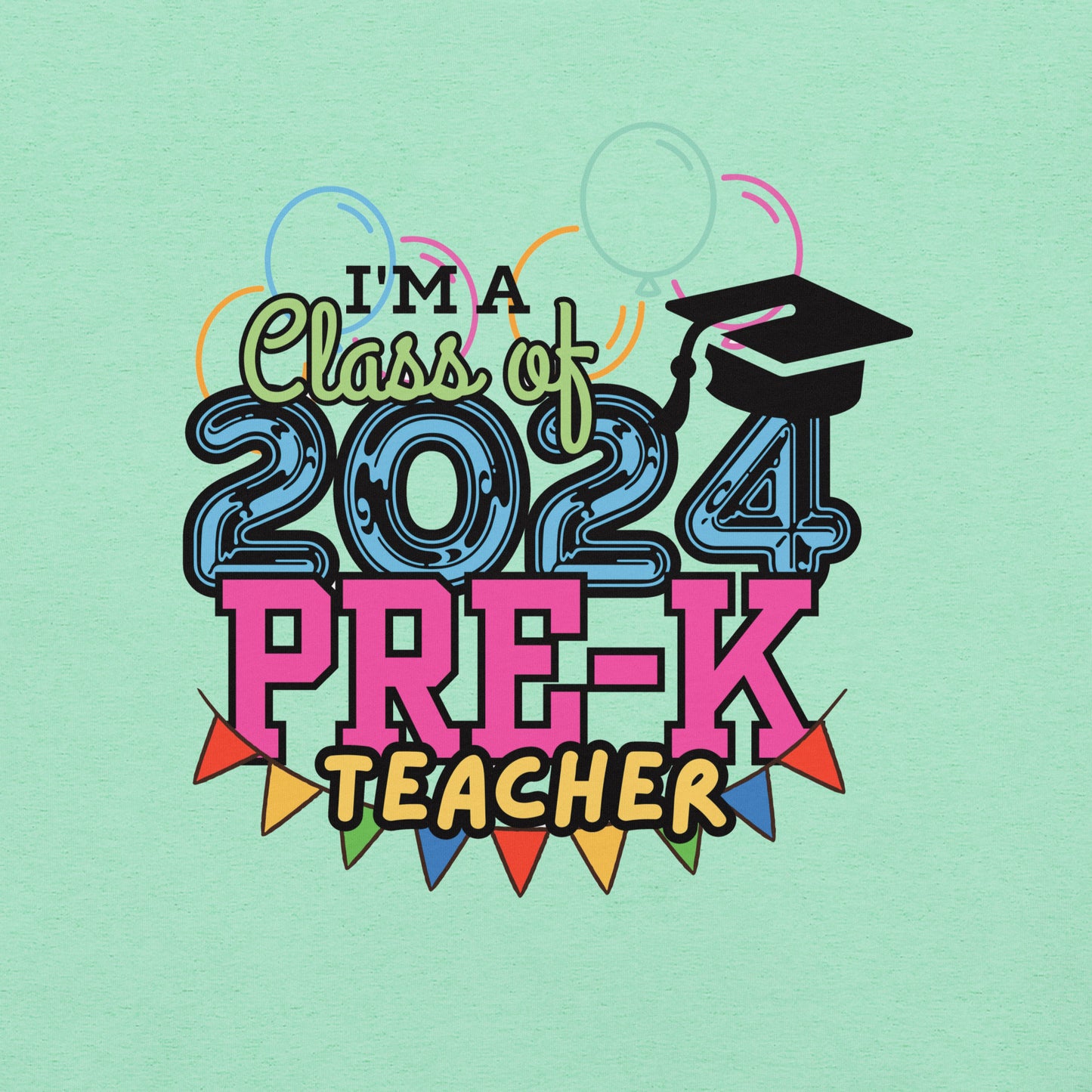 Unisex t-shirt - 2024 Pre-K Teacher