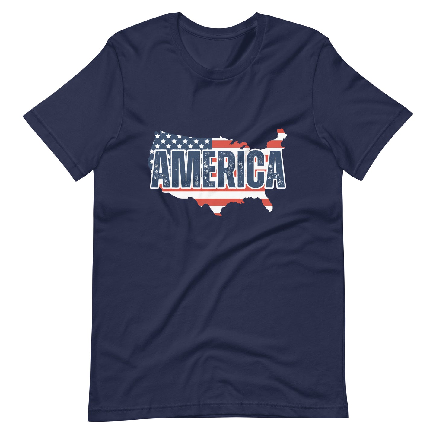 Unisex t-shirt :: America on the Map