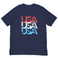 Unisex T-shirt :: USA - 3D Text