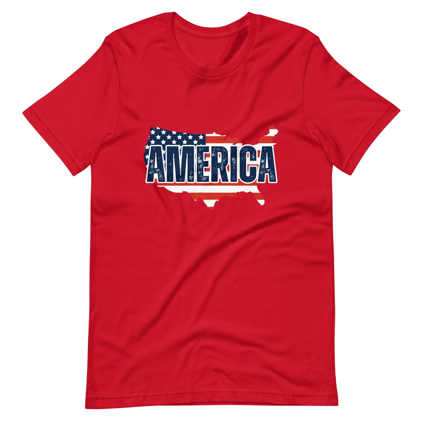 Unisex t-shirt :: America on the Map