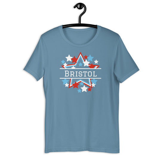 Unisex T-shirt :: Bristol - Multi Solid Stars