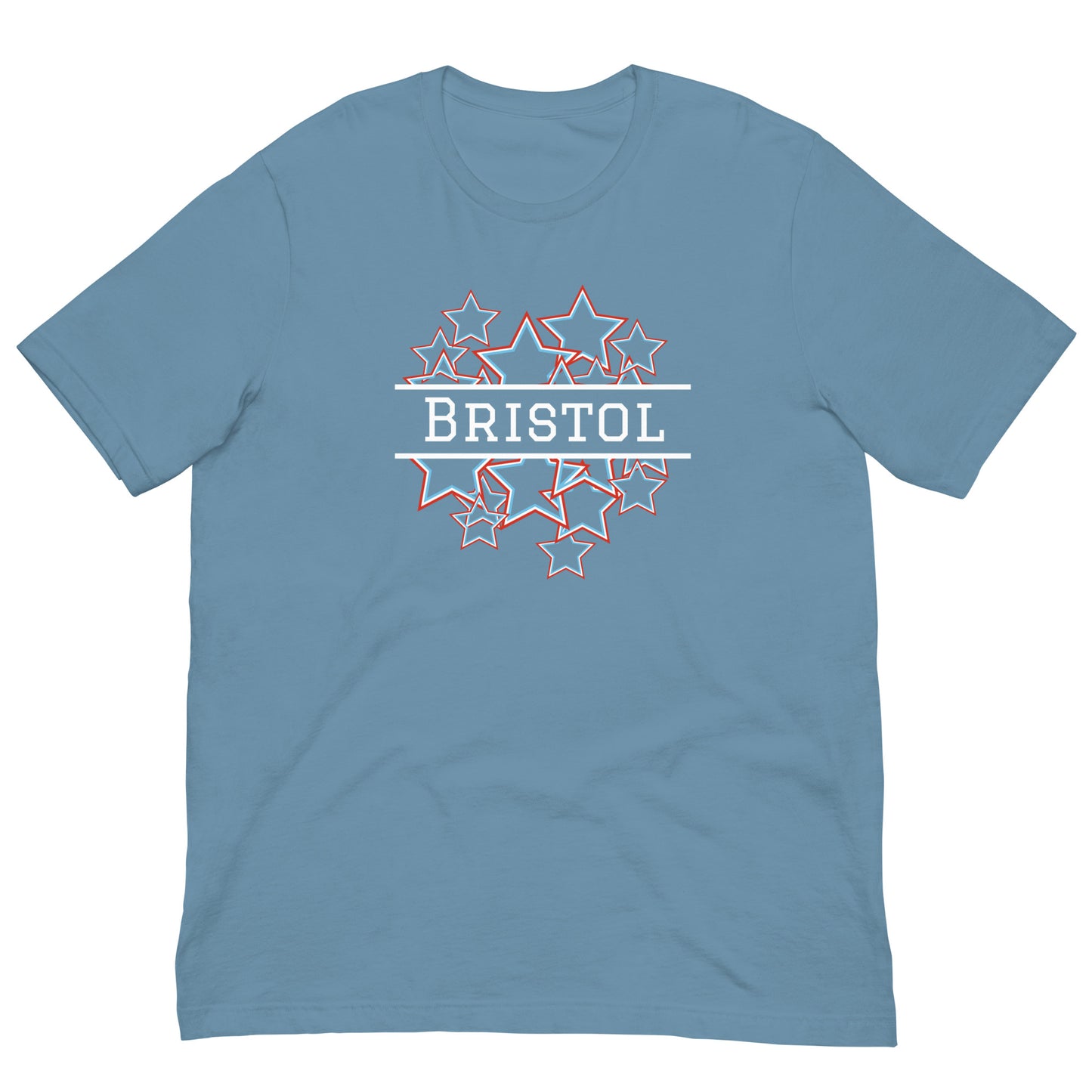 Unisex T-shirt :: Bristol - Multi Parade Stars