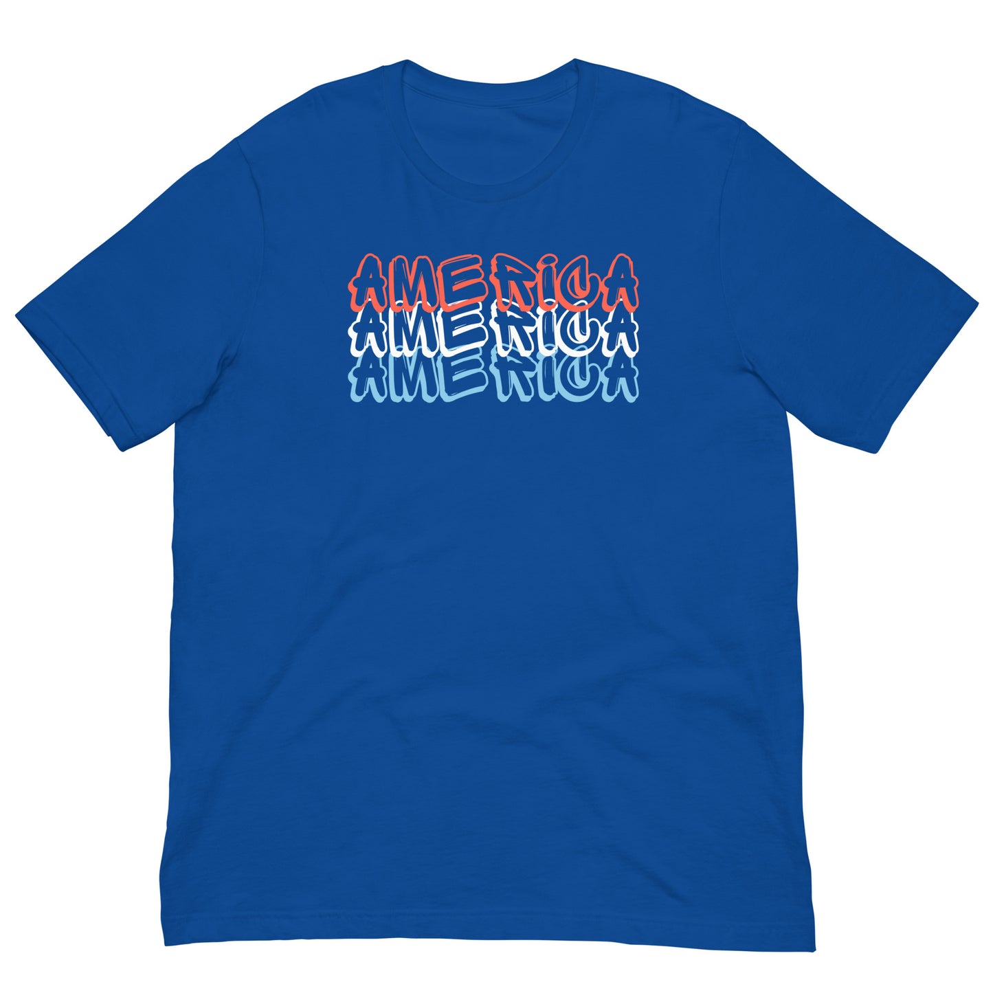 Unisex T-shirt :: America Graffiti Text