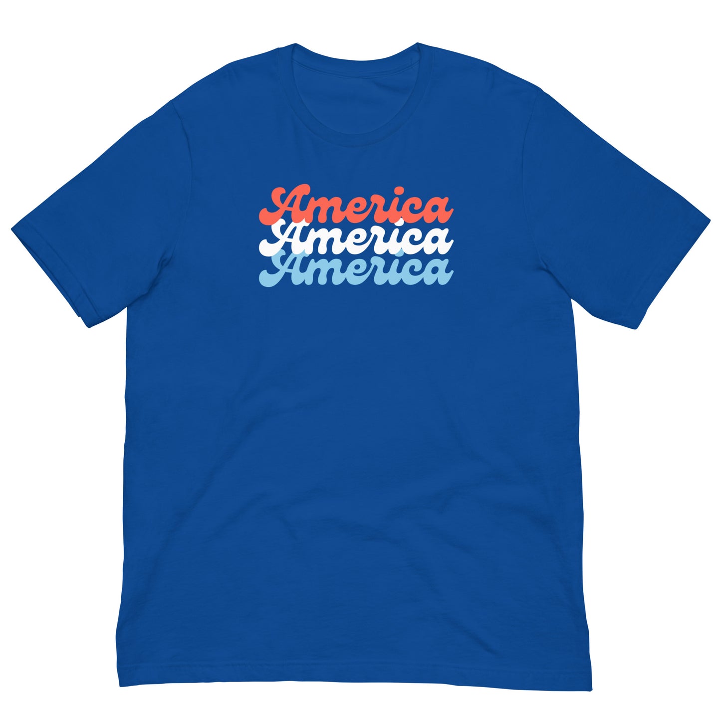 Unisex T-shirt :: America - Americana Text