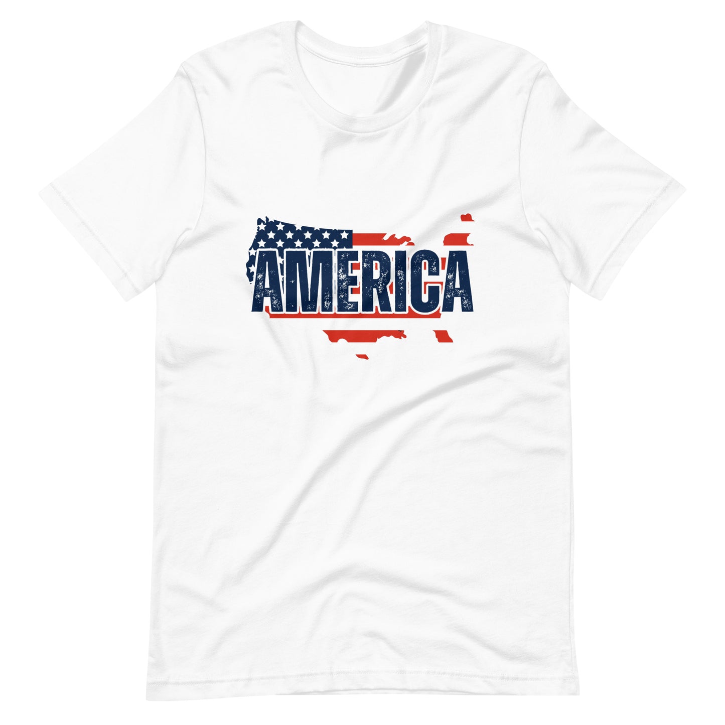 Unisex t-shirt :: America on the Map