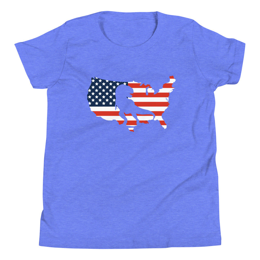 Youth Short Sleeve T-Shirt :: American Dino