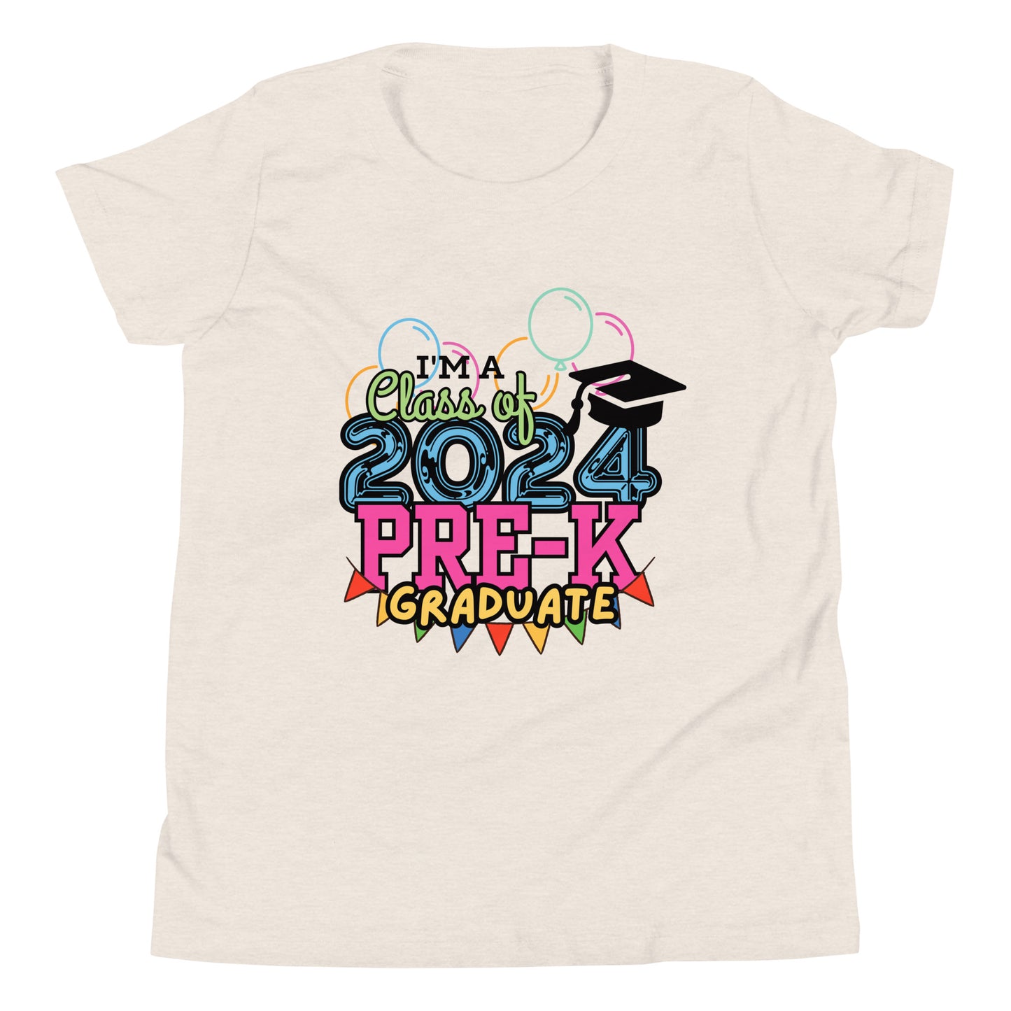 Youth Short Sleeve T-Shirt - 2024 Pre K Grad