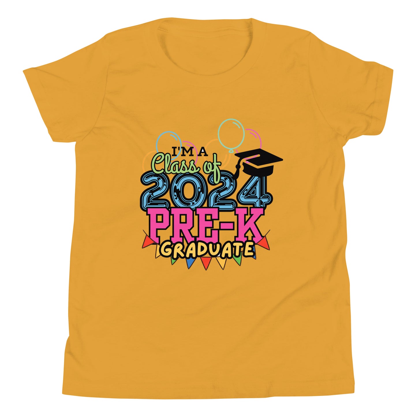 Youth Short Sleeve T-Shirt - 2024 Pre K Grad