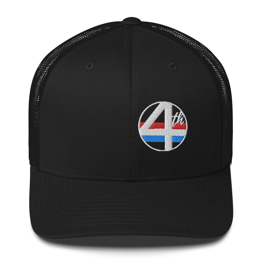 Trucker Cap :: 4th Circle Parade Stripe