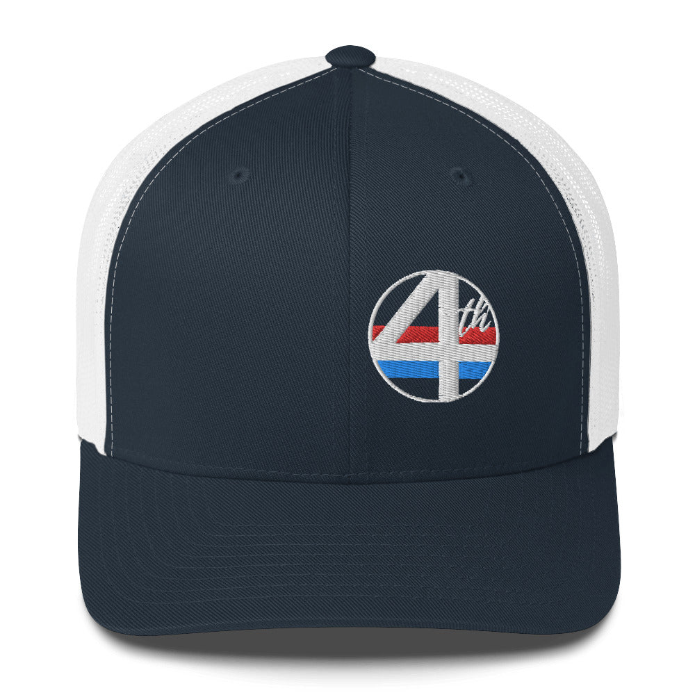 Trucker Cap :: 4th Circle Parade Stripe