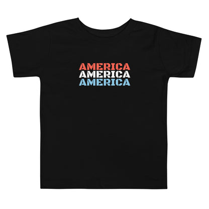 Toddler Short Sleeve Tee :: America Spec Ops Text