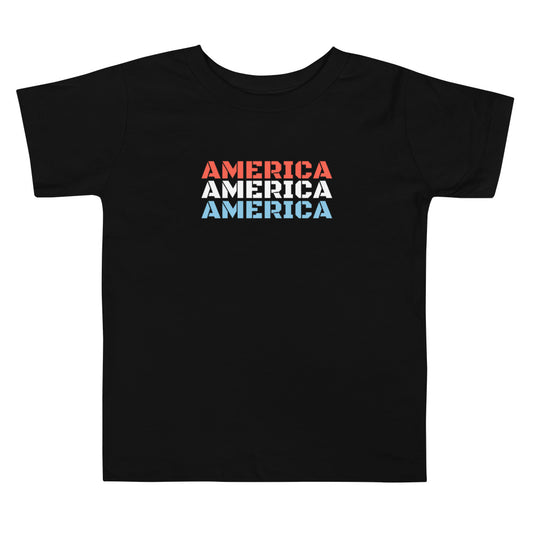 Toddler Short Sleeve Tee :: America Spec Ops Text