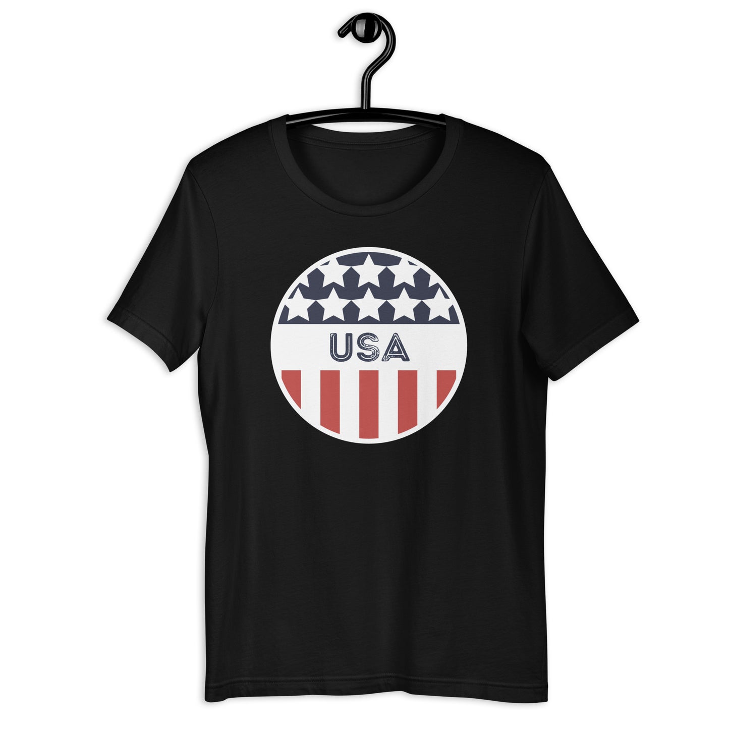 Unisex T-shirt :: USA - Circle Flag Logo