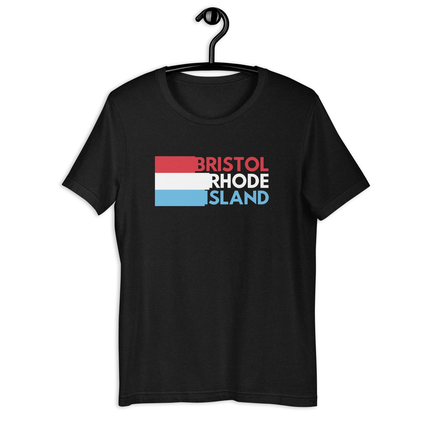 Unisex T-shirt :: Bristol Parade Stripe Text