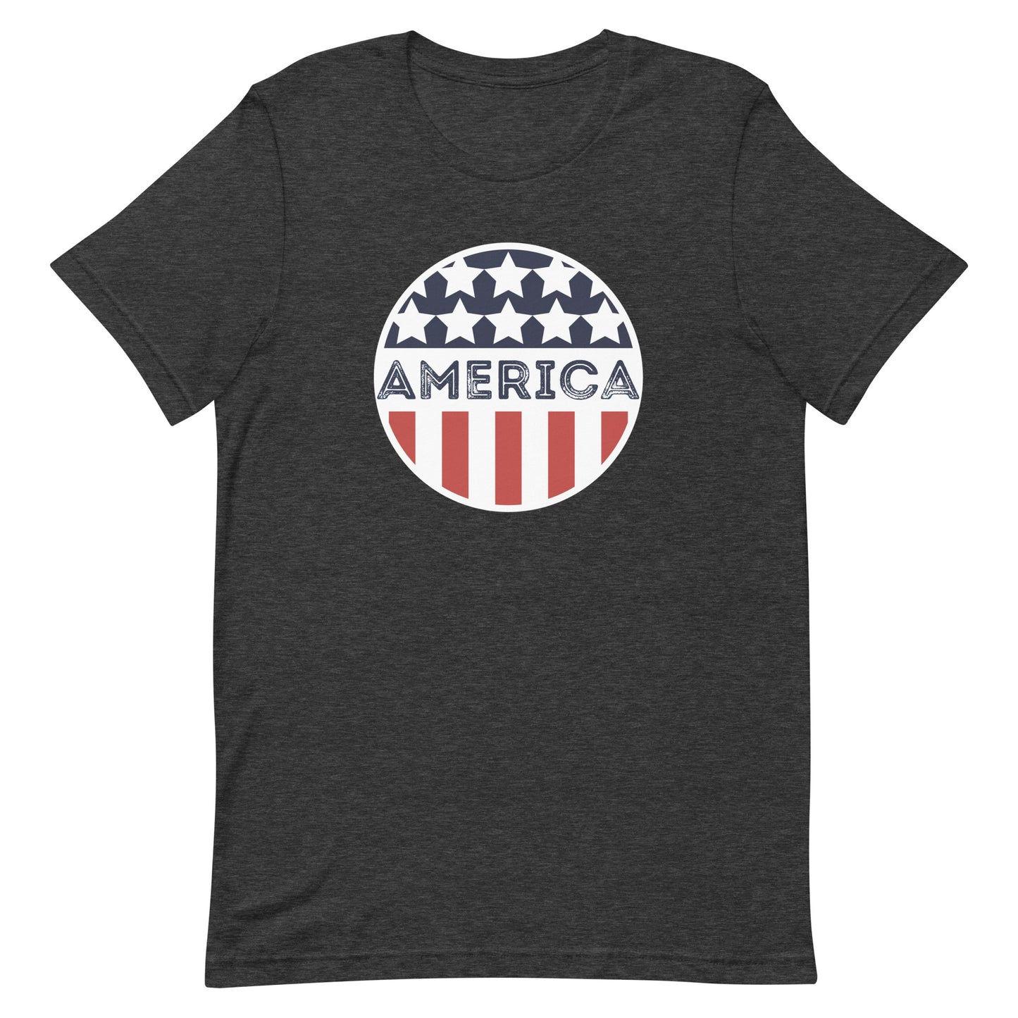 Unisex T-shirt :: America Circle Flag Logo