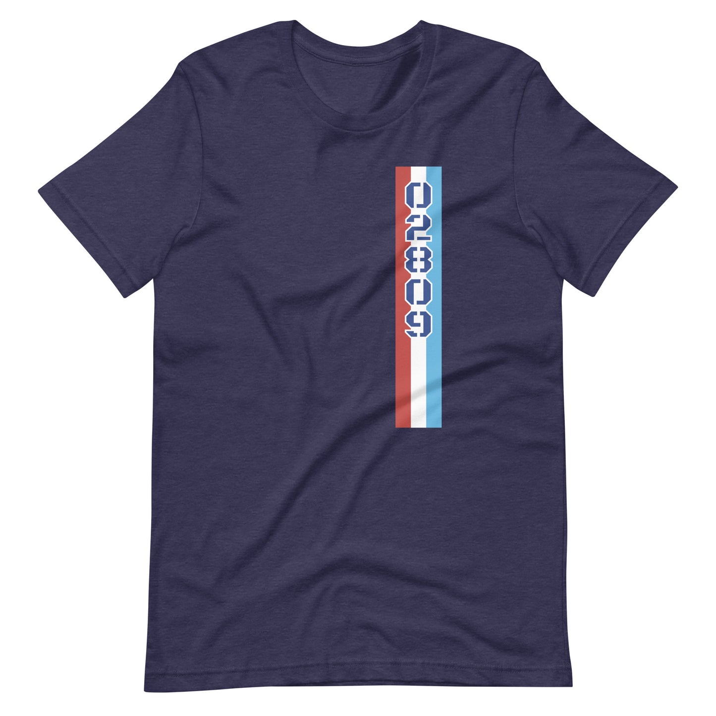 Unisex T-shirt :: Vertical Parade Stripe - Spec Ops Text