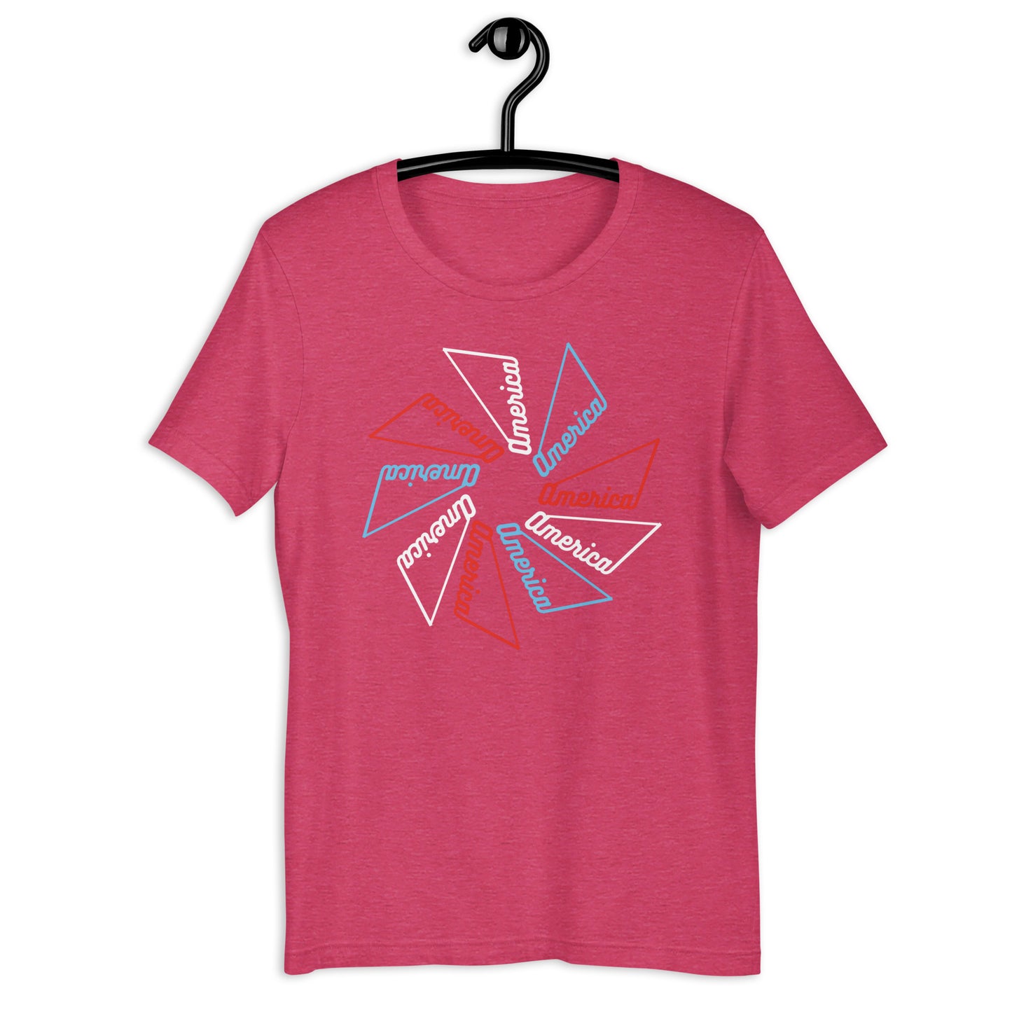 Unisex T-shirt :: America Pinwheel