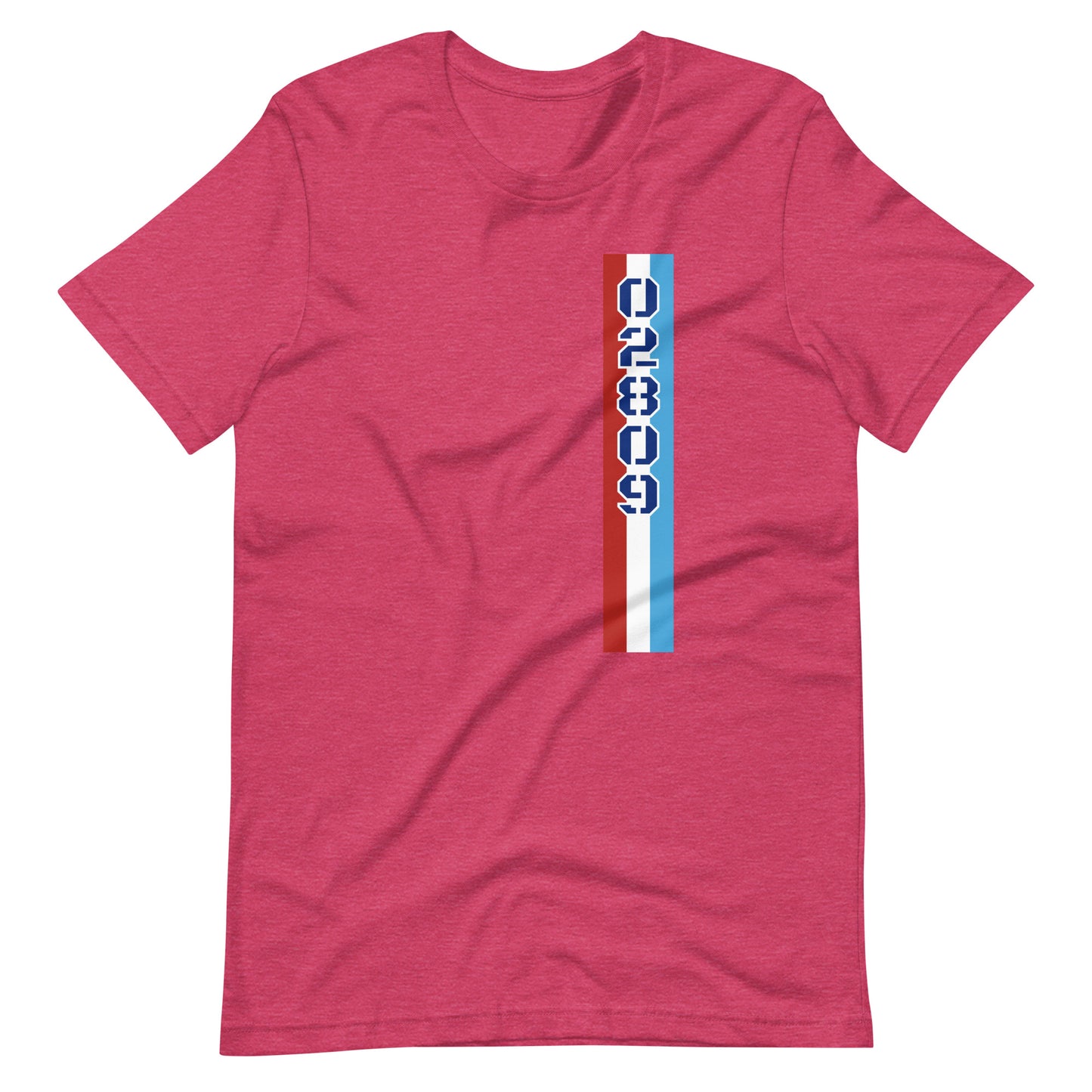 Unisex T-shirt :: Vertical Parade Stripe - Spec Ops Text