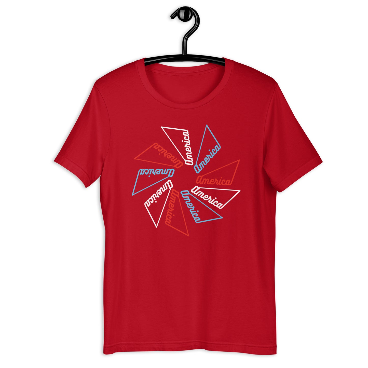 Unisex T-shirt :: America Pinwheel