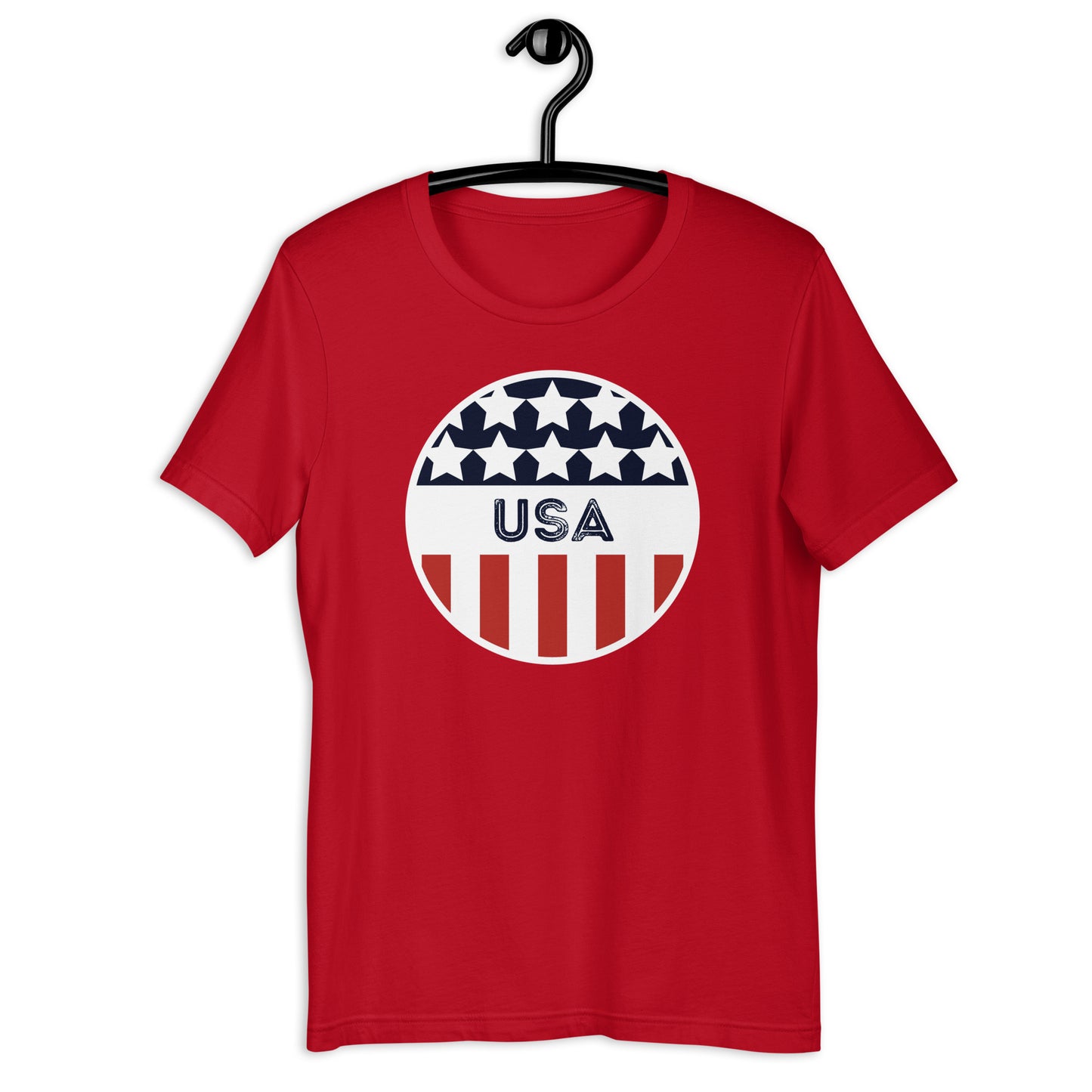 Unisex T-shirt :: USA - Circle Flag Logo