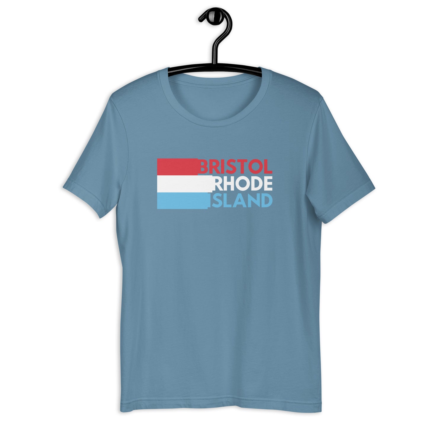 Unisex T-shirt :: Bristol Parade Stripe Text