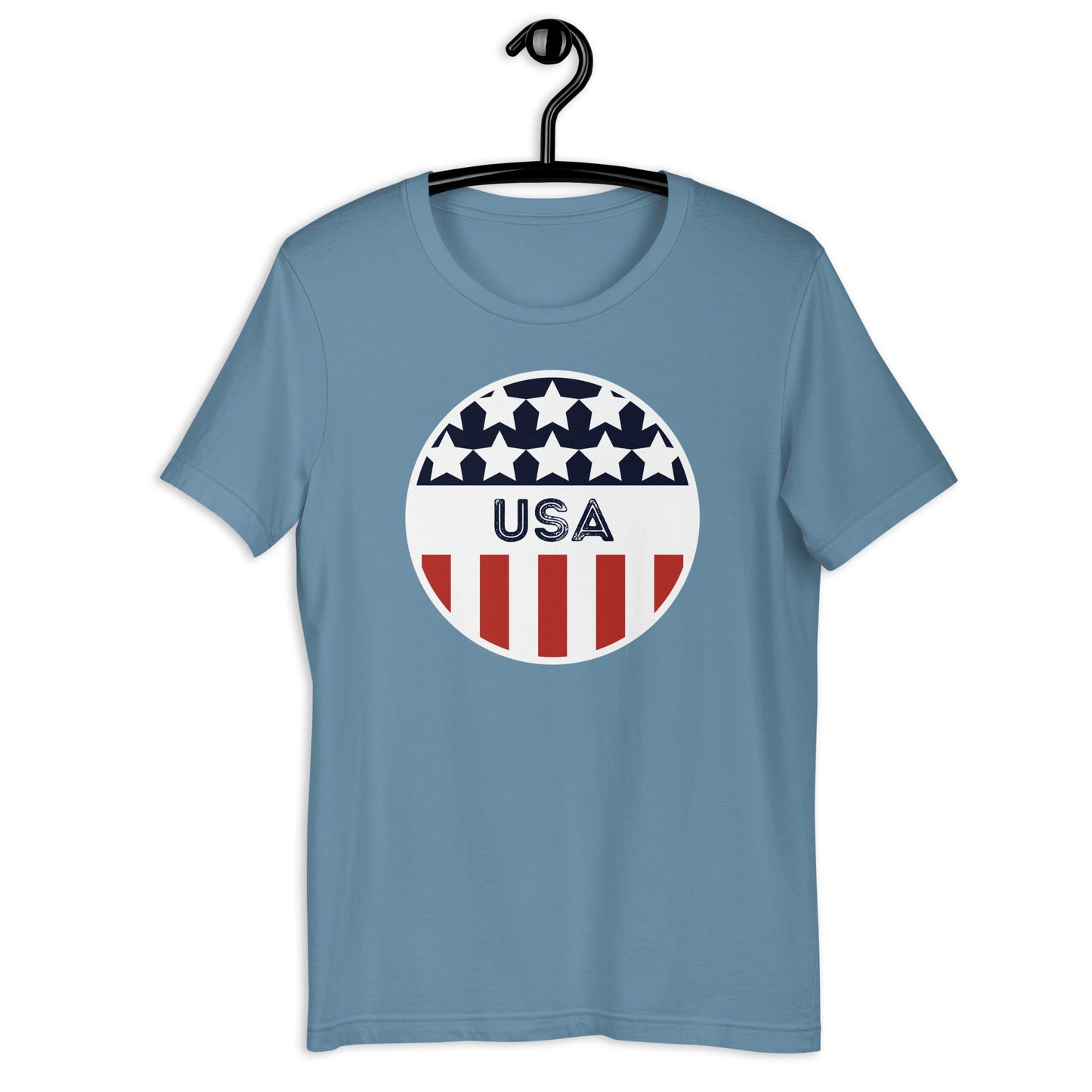 Unisex T-shirt :: USA - Circle Flag Logo