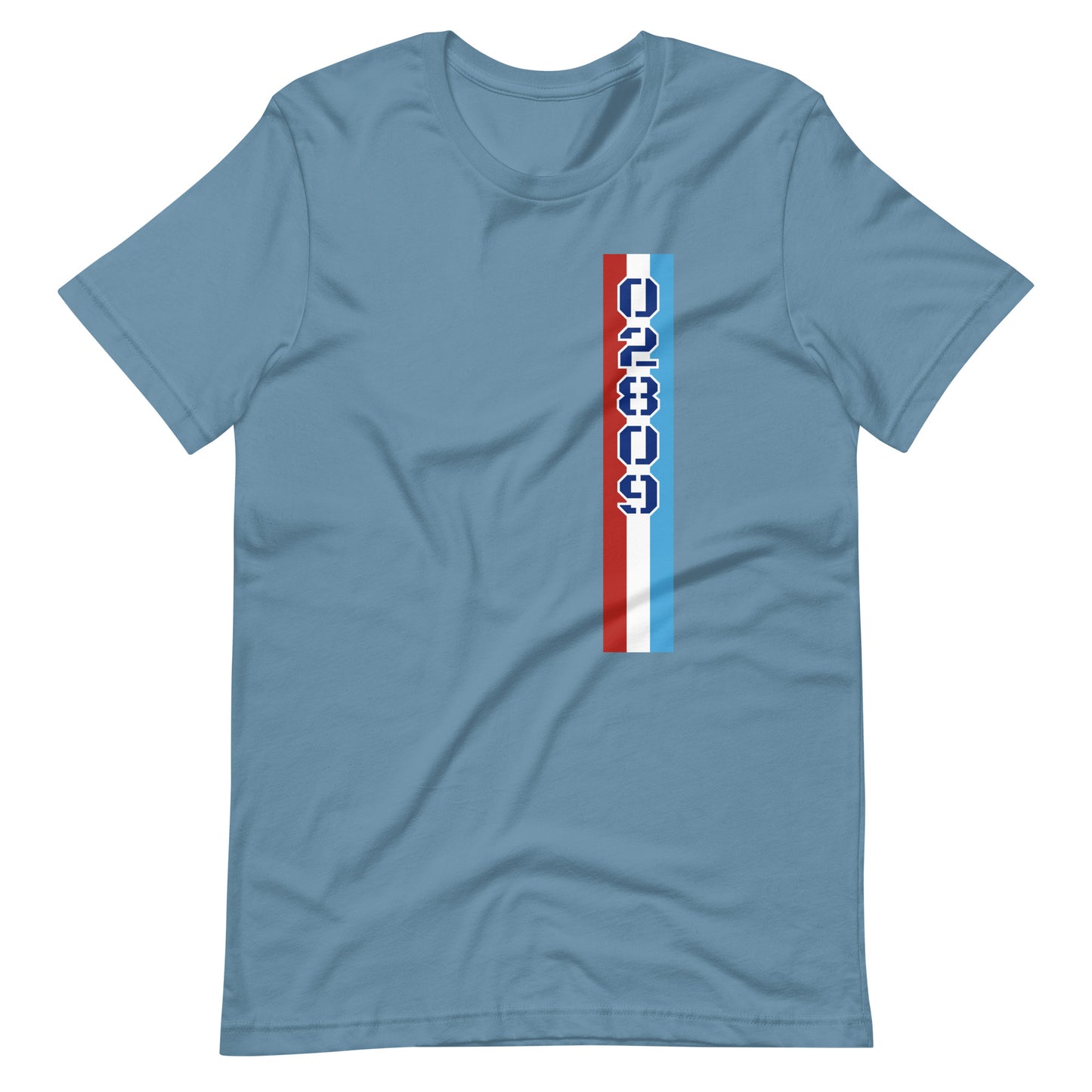 Unisex T-shirt :: Vertical Parade Stripe - Spec Ops Text