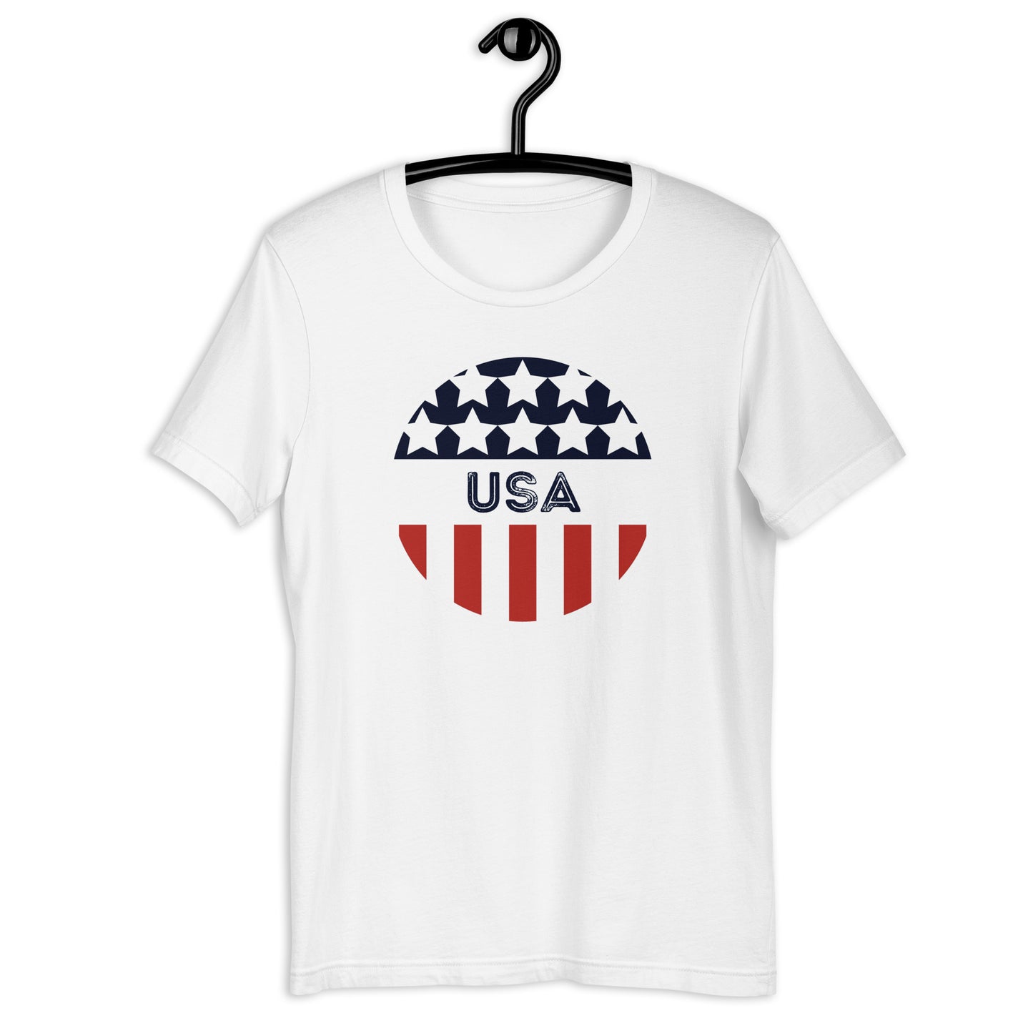 Unisex T-shirt :: USA - Circle Flag Logo