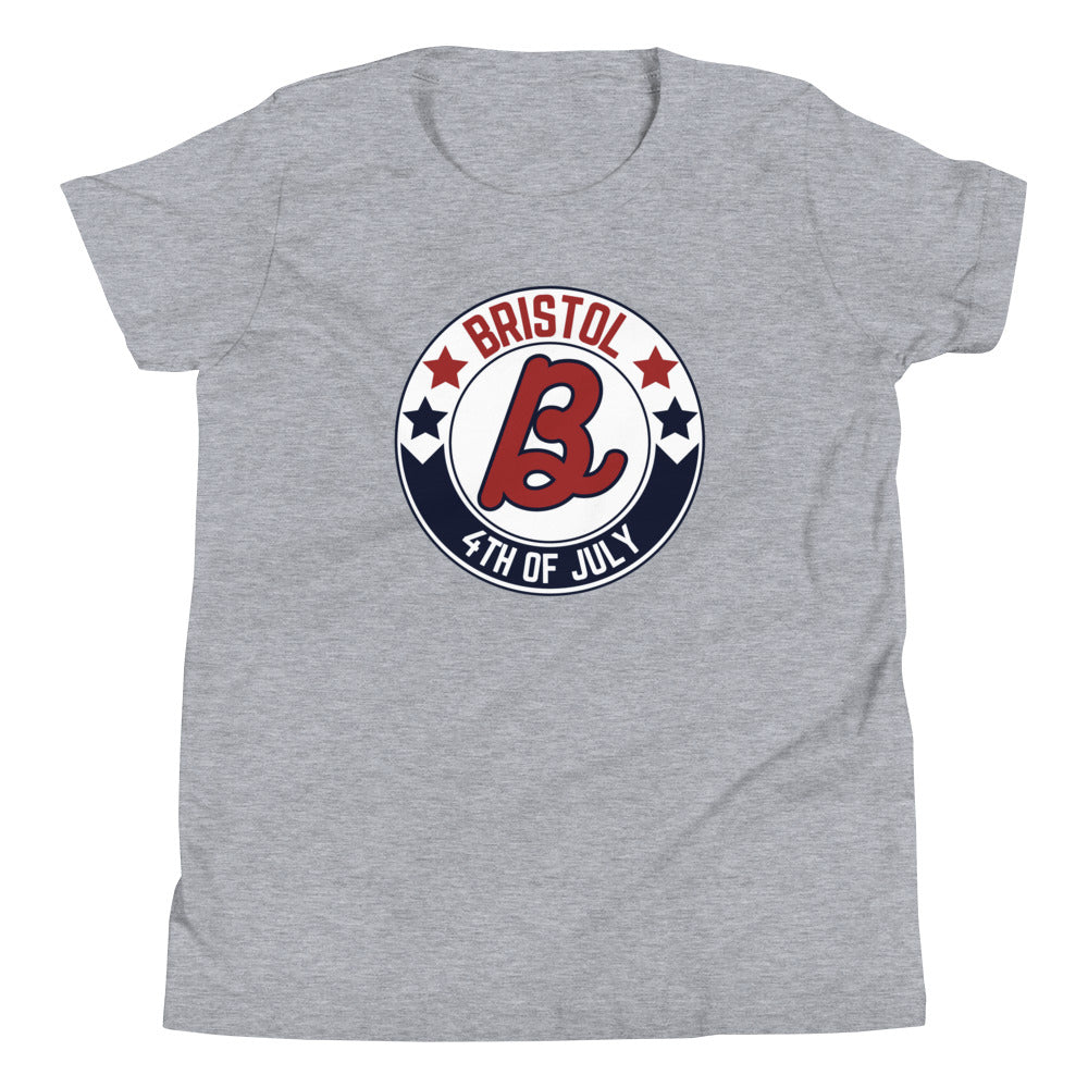 Youth Short Sleeve T-Shirt :: Bristol "B" Centered