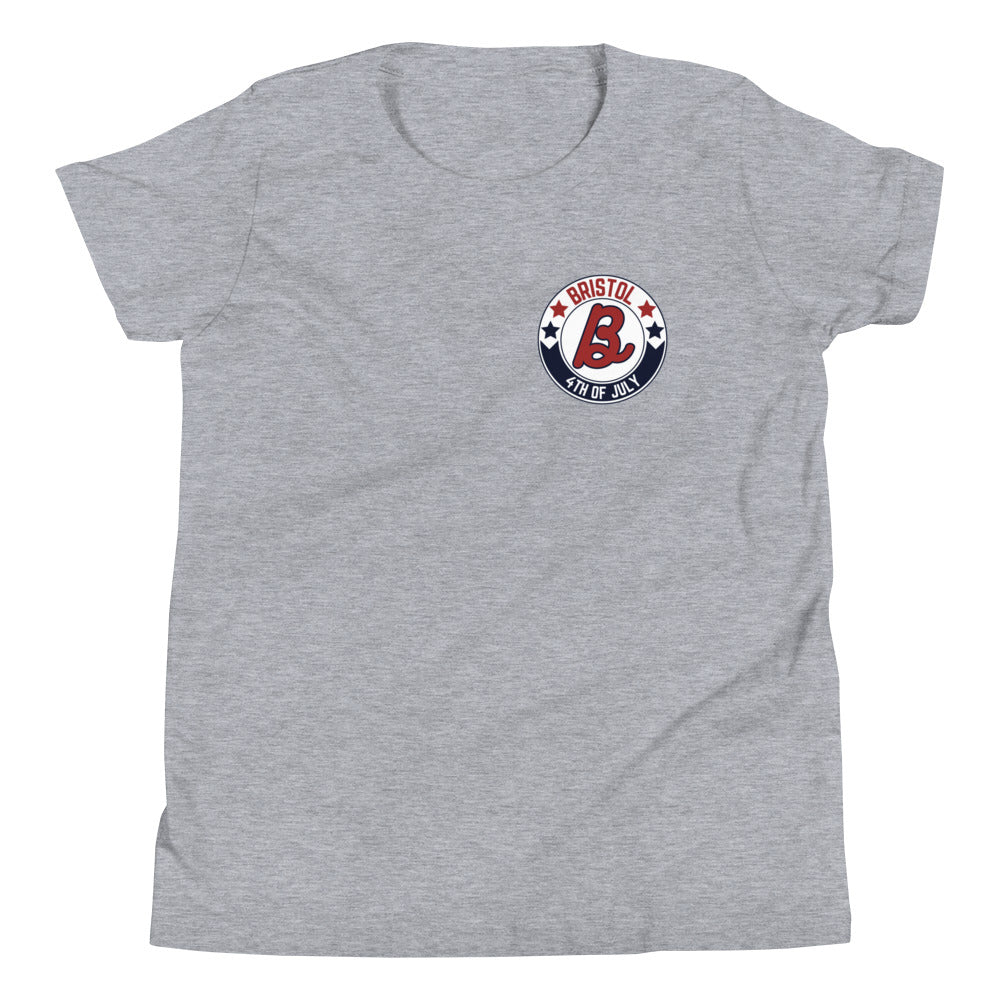 Youth Short Sleeve T-Shirt :: Bristol "B" Small Logo