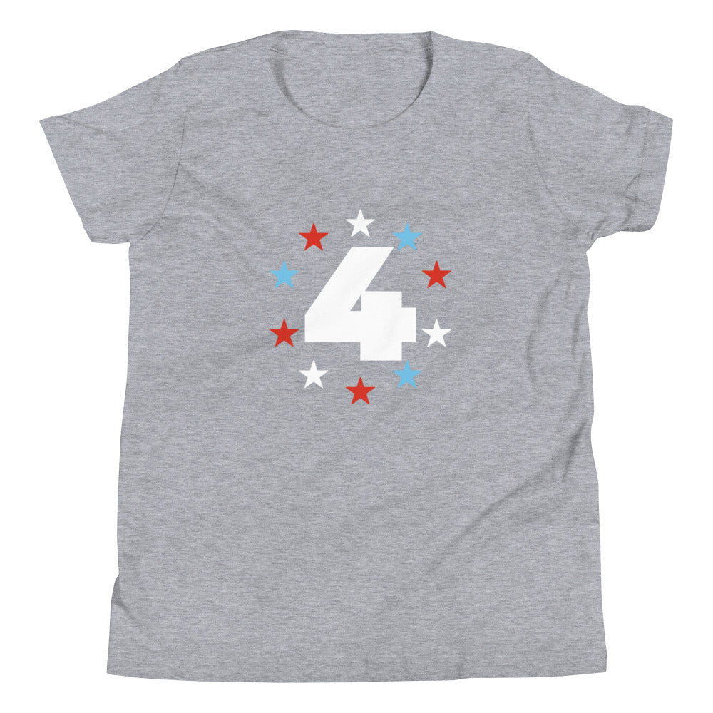 Youth Short Sleeve T-Shirt :: 4th - Circle of Stars