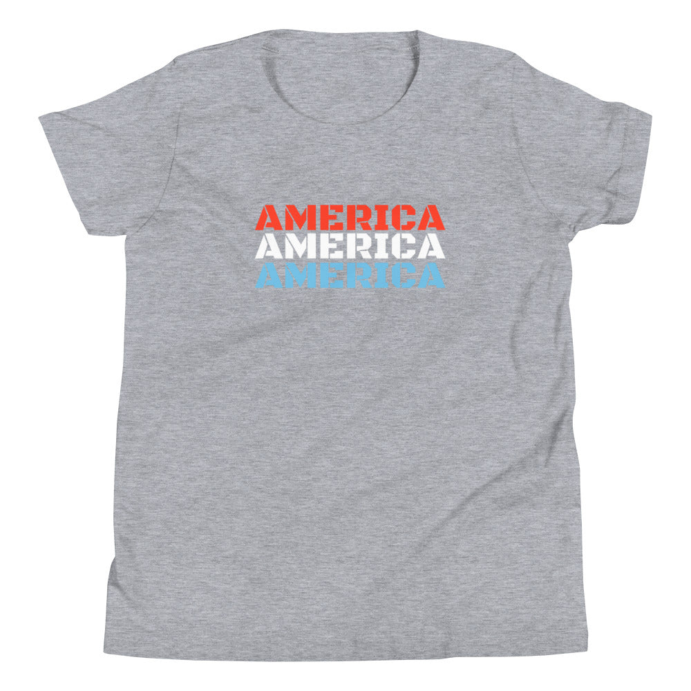 Youth Short Sleeve T-Shirt :: America Spec Ops Text