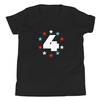 Youth Short Sleeve T-Shirt :: 4th - Circle of Stars