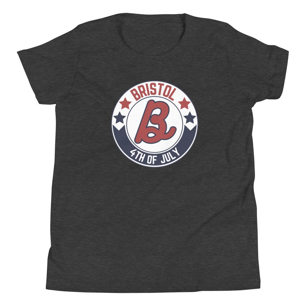 Youth Short Sleeve T-Shirt :: Bristol "B" Centered