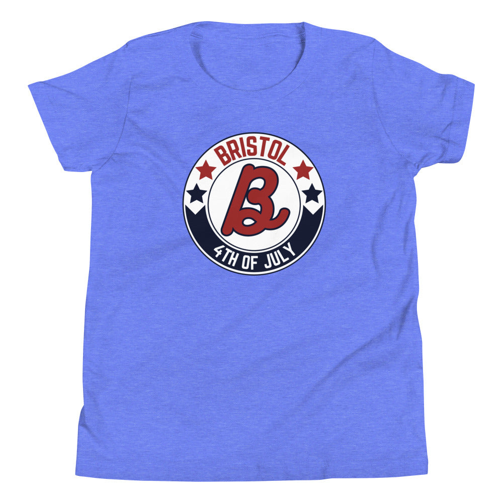 Youth Short Sleeve T-Shirt :: Bristol "B" Centered