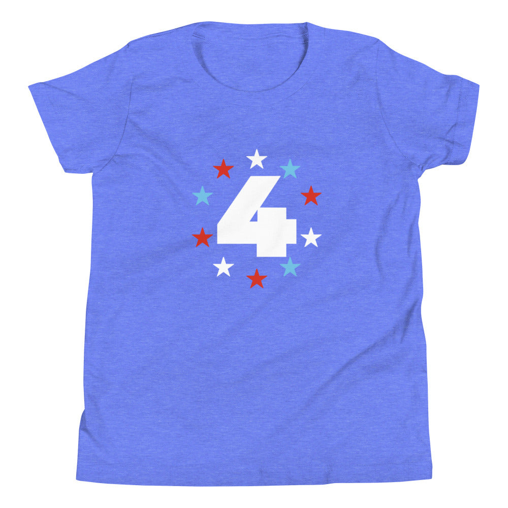 Youth Short Sleeve T-Shirt :: 4th - Circle of Stars