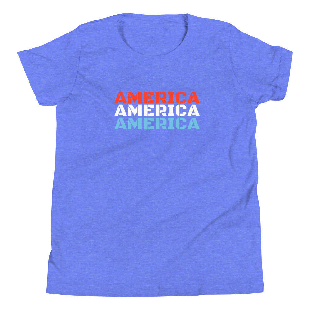 Youth Short Sleeve T-Shirt :: America Spec Ops Text